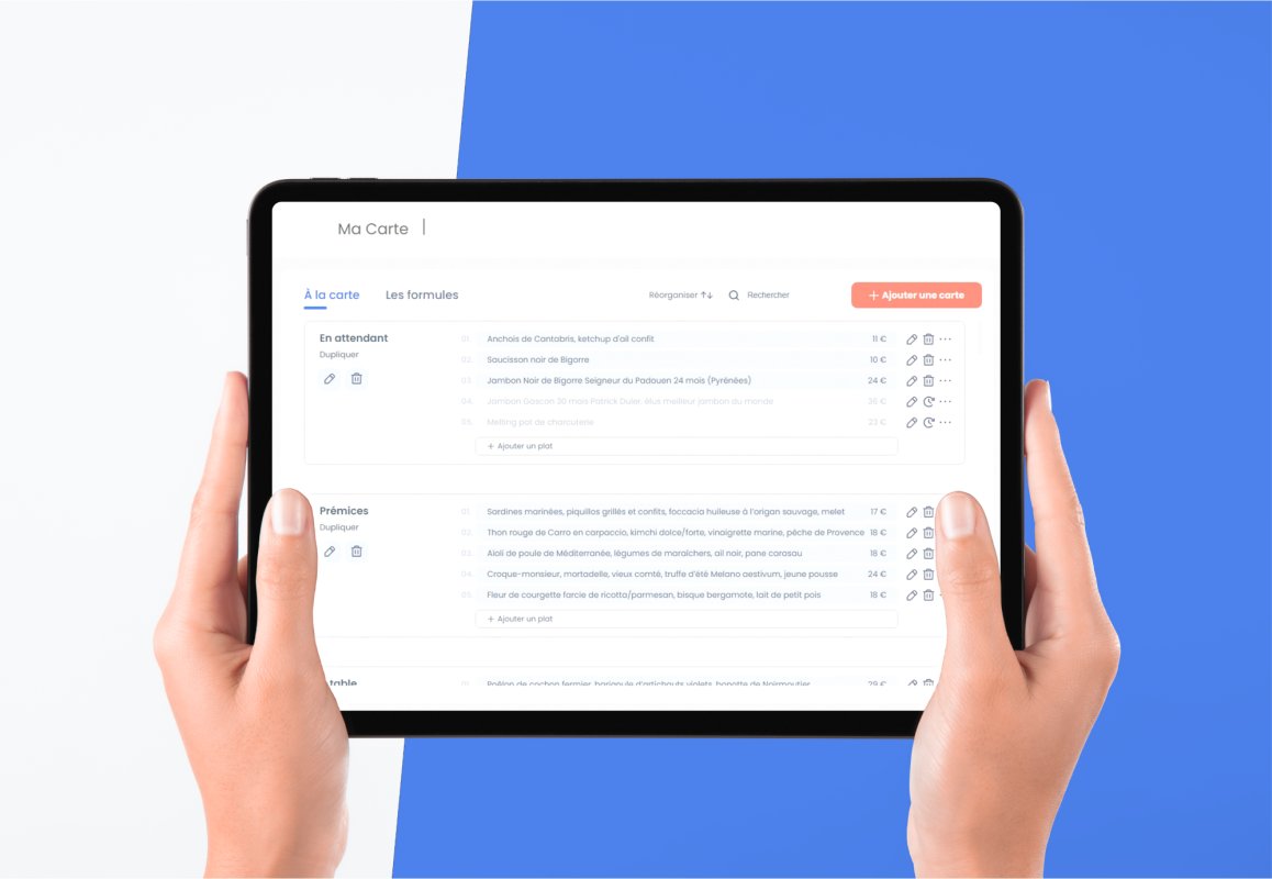 RestoPro - Dévelopeur de business pour restaurants - interface de gestion - Connexion