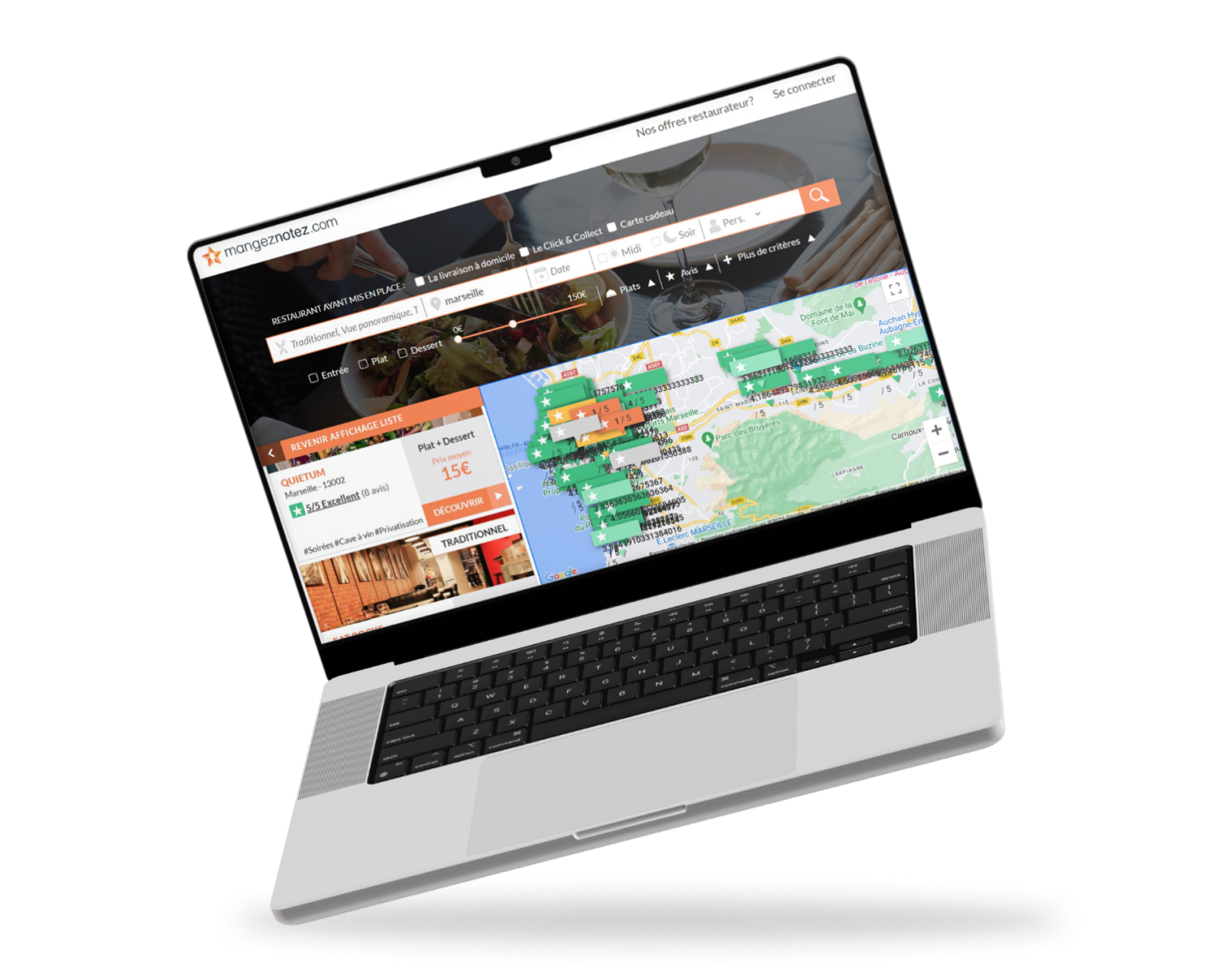 RestoPro - Dévelopeur de business pour restaurants - Module de réservation - manger a Marseille